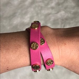 Tory Burch double wrap bracelet